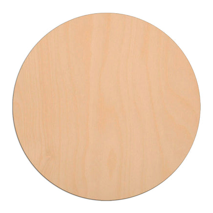 Circles wooden shapes