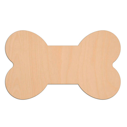 Dog Bone (Style A) wooden shapes