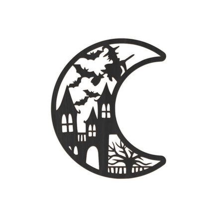 Halloween Moon wooden shapes