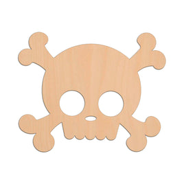 Skull (Style A) wooden shapes