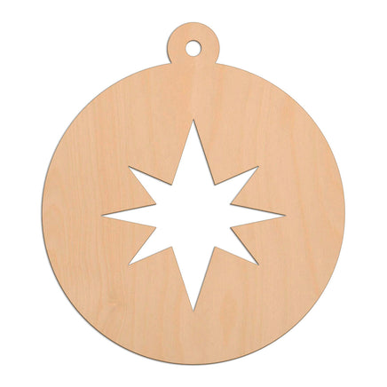 Star Bauble wooden shapes