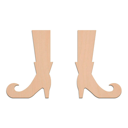 Witches Feet wooden shapes