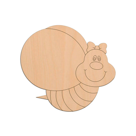 Bee (Style B) wooden shapes