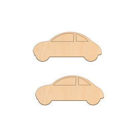 Car - 15cm x 6.4cm wooden shapes