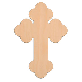 Budded Cross wooden shapes