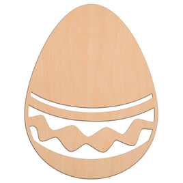 Easter Egg (Style C) wooden shapes