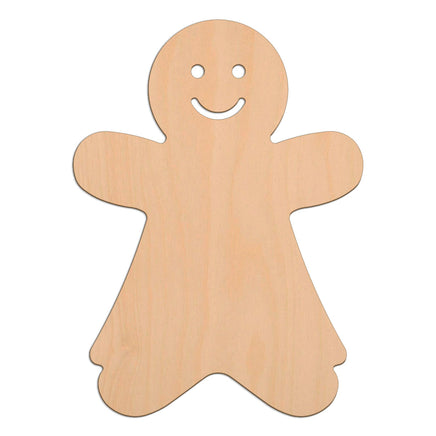 Gingerbread Girl (Style B) wooden shapes
