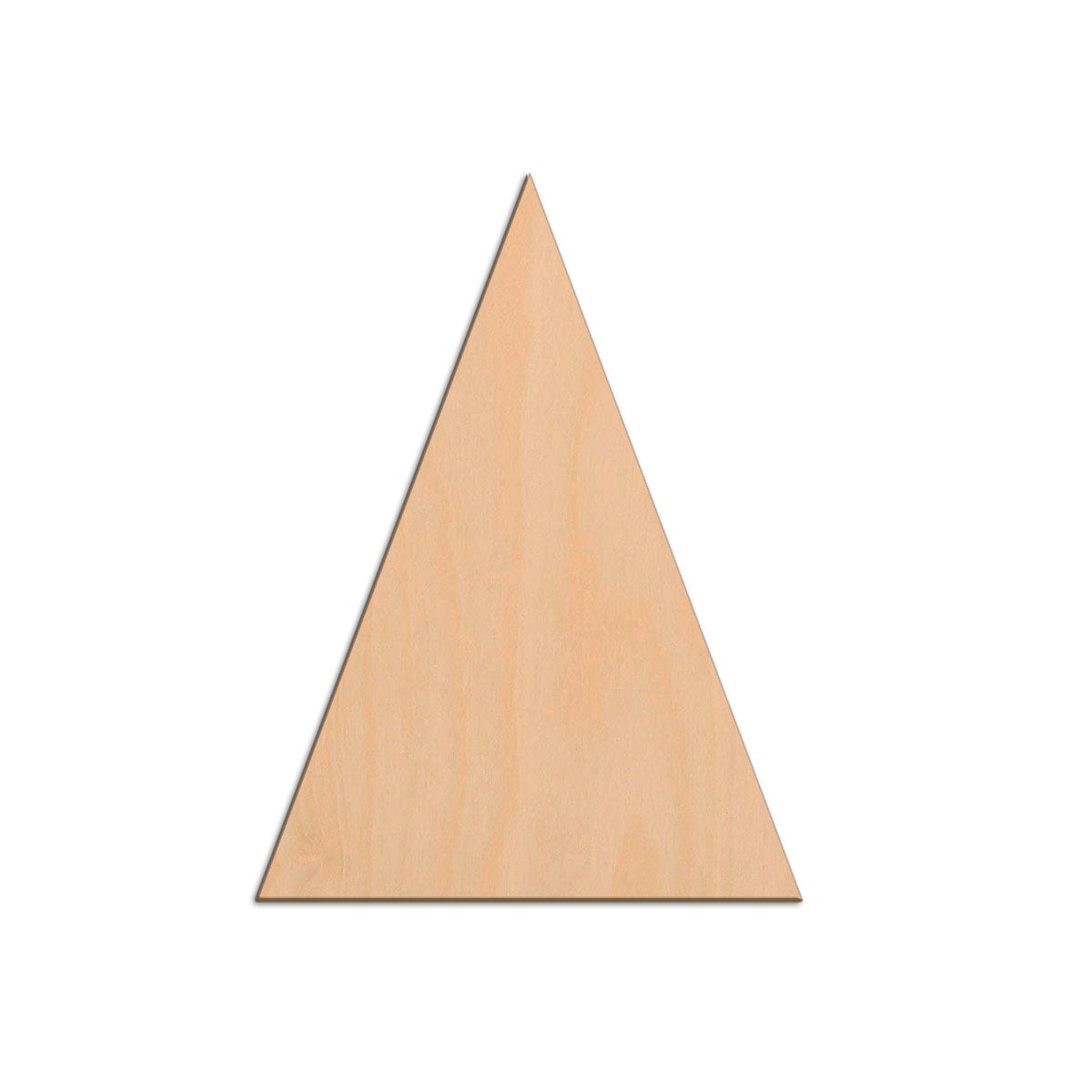 Isosceles Triangles Wood Craft Shapes