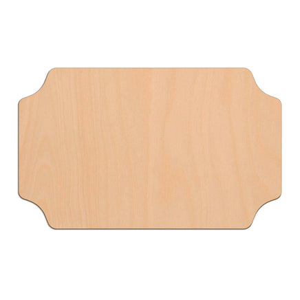 Sign (Style E) wooden shapes