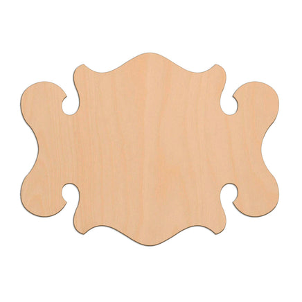 Sign (Style N) wooden shapes