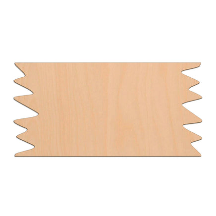 Sign (Style P) wooden shapes