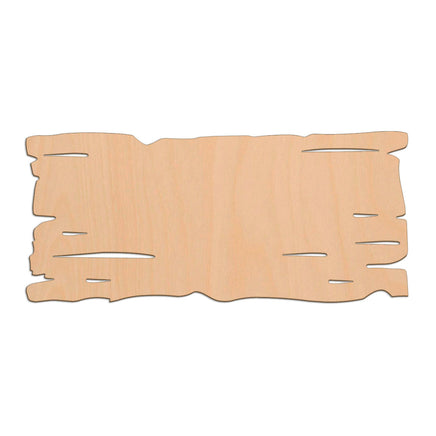 Sign (Style Q) wooden shapes