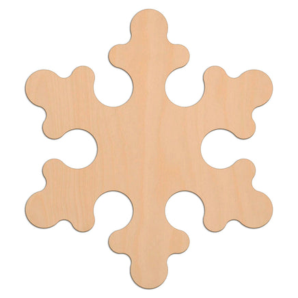 Snowflake (Style A) wooden shapes