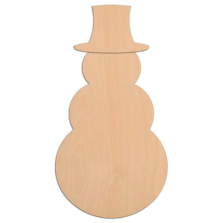 Snowman (Style B) wooden shapes