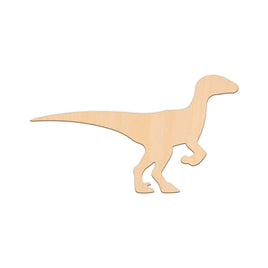 Velociraptor Dinosaur - 20cm x 11.2cm wooden shapes