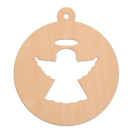 Angel Bauble wooden shapes