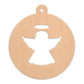 Angel Bauble wooden shapes