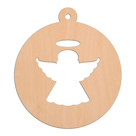 Angel Bauble wooden shapes