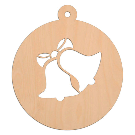 Bell (Style A) Bauble wooden shapes