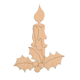 Candle (Style A) wooden shapes