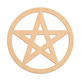 Circular Pentagram Star