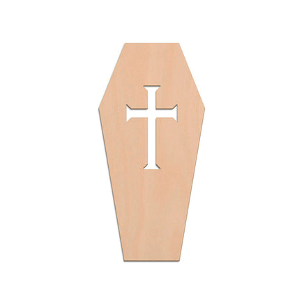 Coffin (Style B) wooden shapes