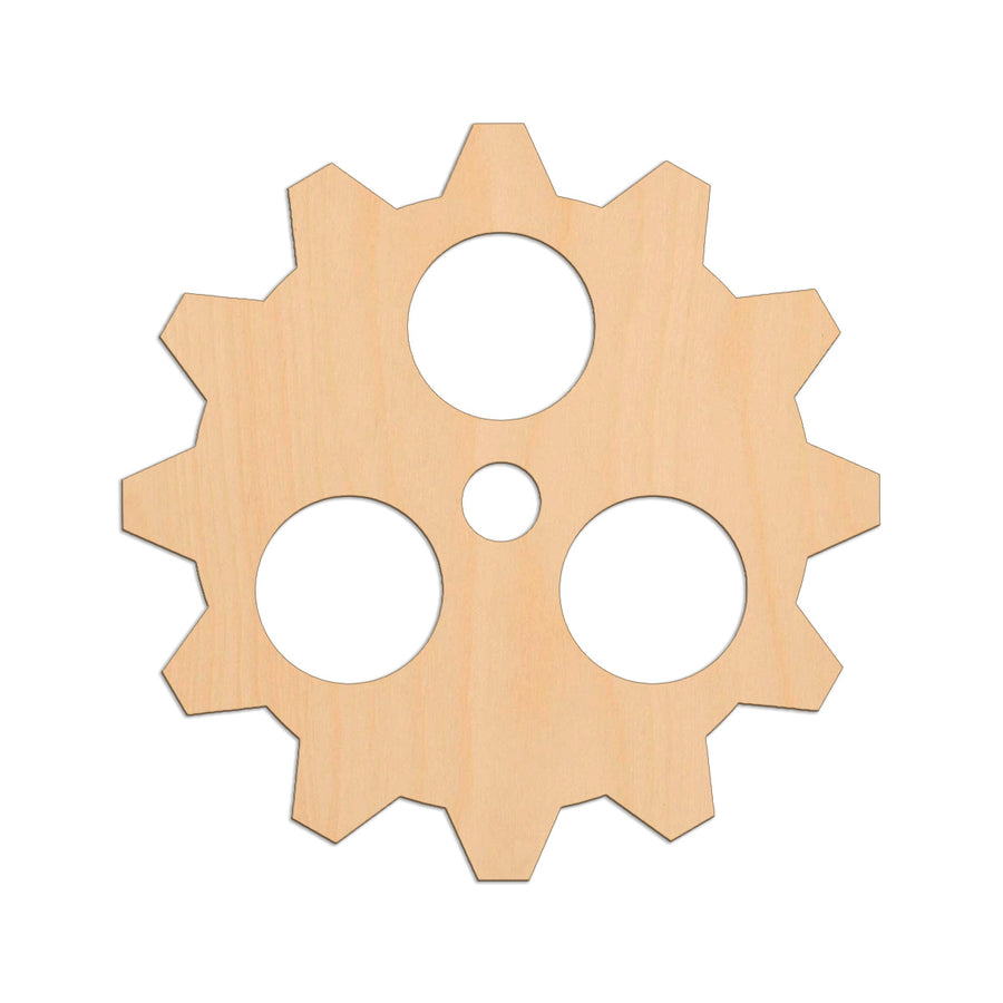 Cog (Style A) | Wood Craft Shapes