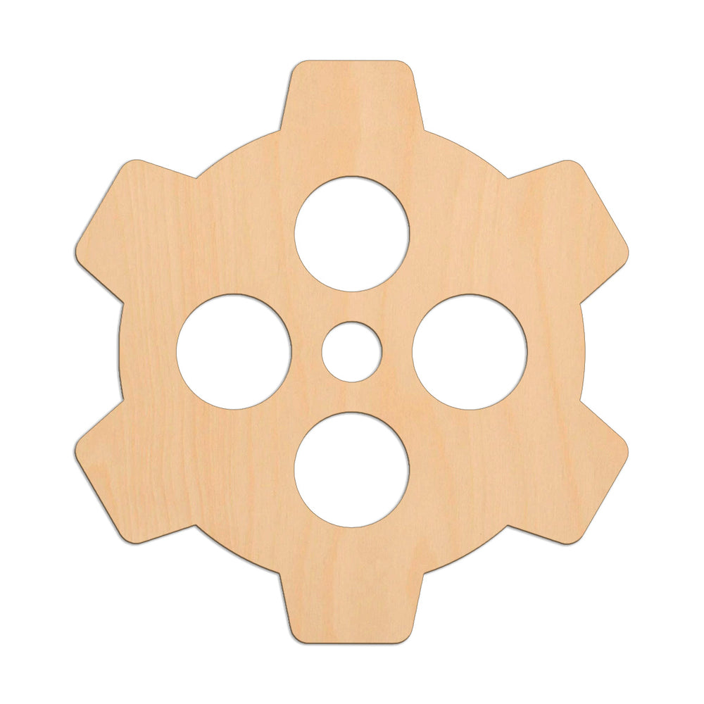 Cog (Style B) | Wood Craft Shapes