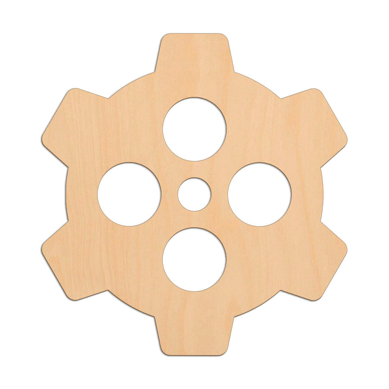 Cog (Style B) | Wood Craft Shapes