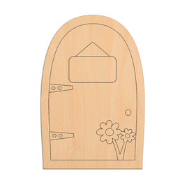 Curved Fairy Door (Style B)