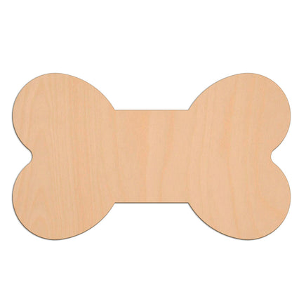 Dog Bone (Style A) wooden shapes