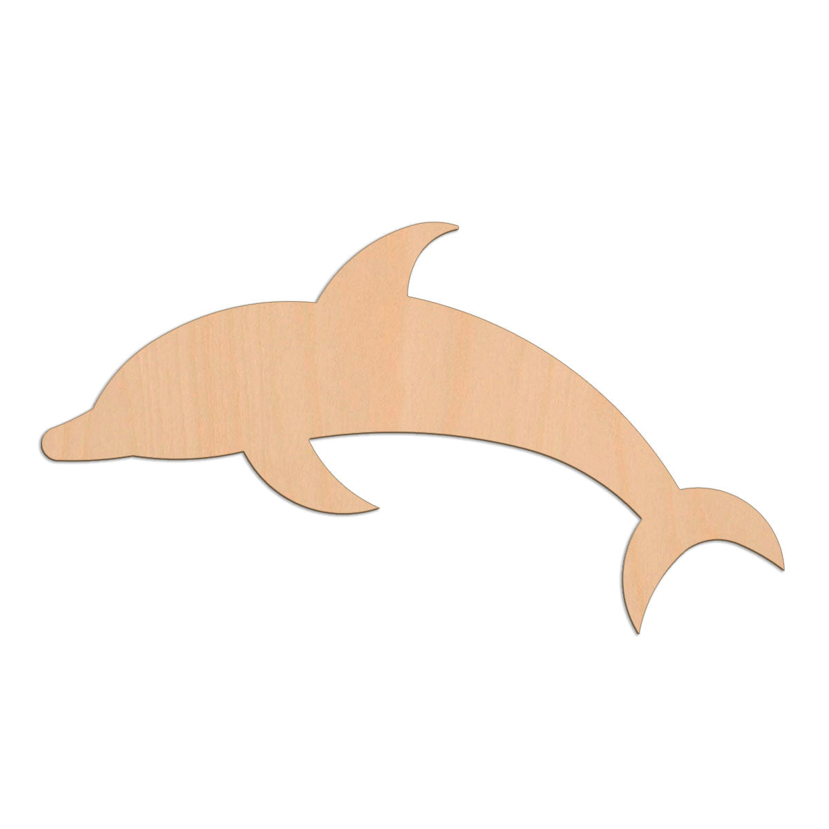 Dolphins - Laser Cut Out Unfinished Wood Craft Shape SEA18 Dolphins - Laser Cut Out Unfinished Wood Craft Shape SEA18