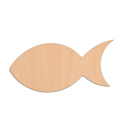Fish (Style A) wooden shapes