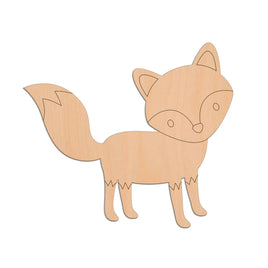 Fox Standing wooden shapes