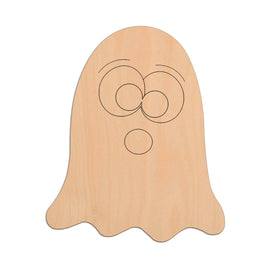 Ghost (Style A) wooden shapes
