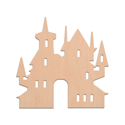 Haunted House (Style B) wooden shapes