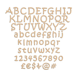 Individual Letters - Kristen ITC