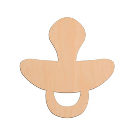 Babies Dummy / Pacifier (Style A) wooden shapes