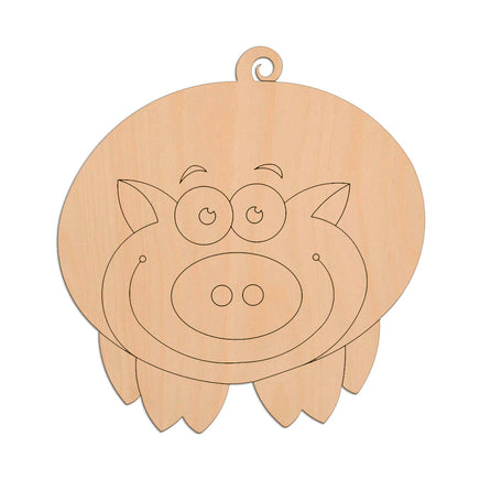 Pig (Stye A) wooden shapes