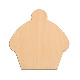 Cup Cake wooden shapes