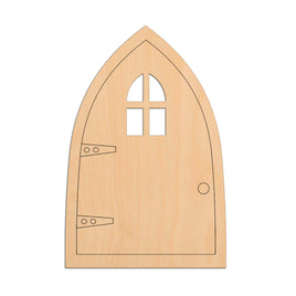 Pointed Fairy Door (Style D)