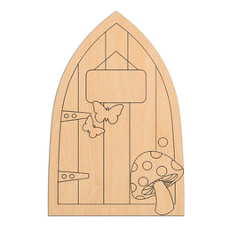 Pointed Fairy Door (Style F)