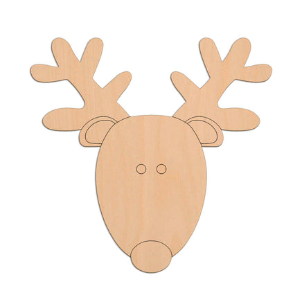 Reindeer Head wooden shapes
