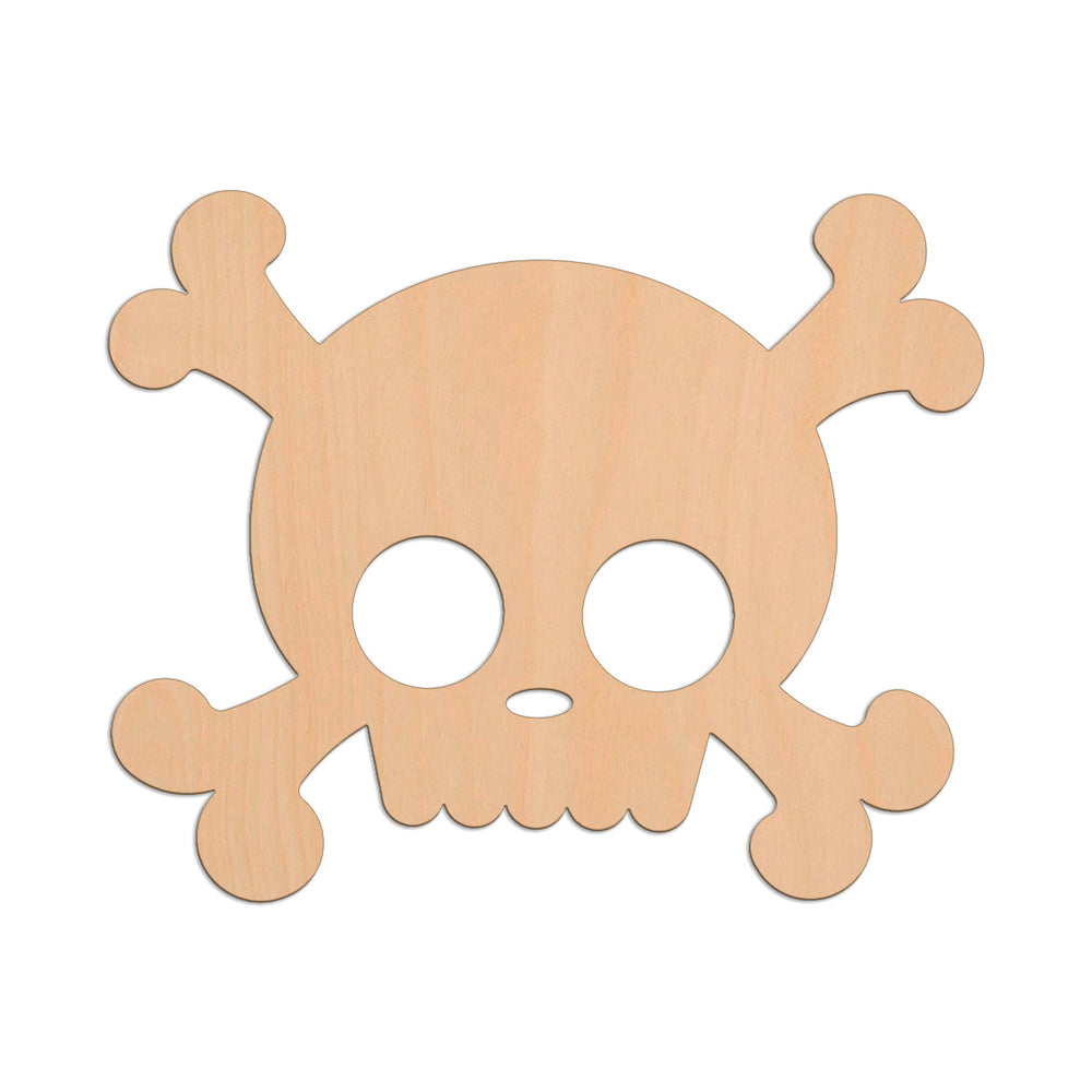 Skull (Style A) | Wood Craft Shapes