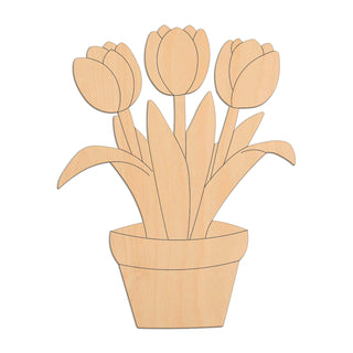 Tulips in Pot