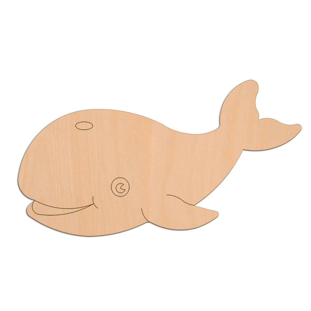 Whale (Style A) | Wood Craft Shapes