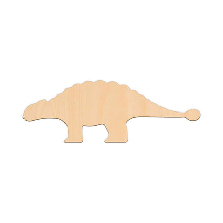 Ankylosaurus Dinosaur - 20cm x 6.9cm wooden shapes