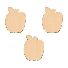 Apples - 11.4cm x 9.1cm wooden shapes