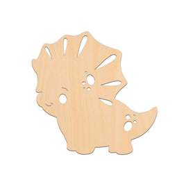 Baby Dinosaur (Style 12) - 17.5cm x 17.1cm wooden shapes