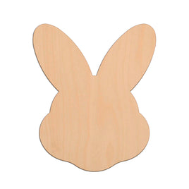 Easter Bunny Head wooden shapes